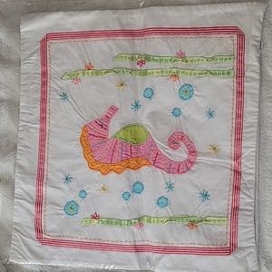 Pottery Barn Seahorse Sham 16x16